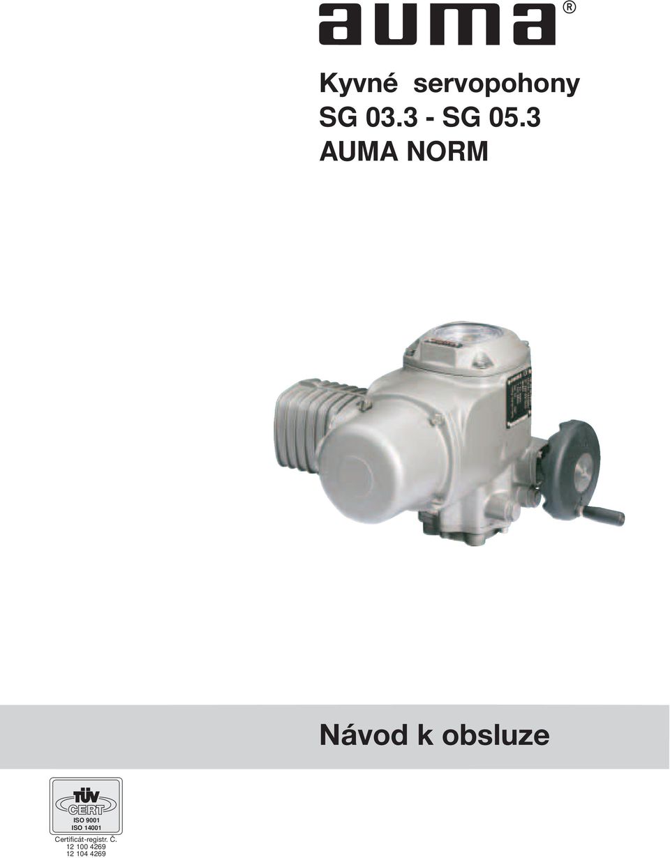3 Návod k obsluze ISO 9001