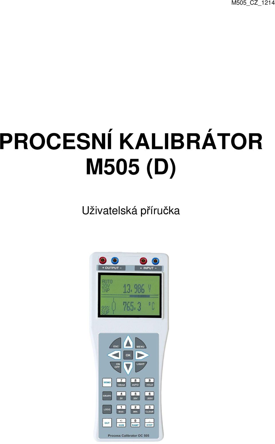 KALIBRÁTOR M505