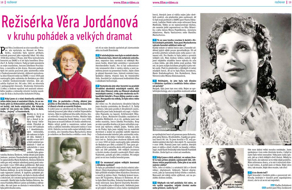Těžko se mi vyjmenovávají všichni, ale nesmím ještě zapomenout na Ottu Sklenčku s jeho ženou Ninou Popelíkovou, Jaroslavu Adamovou, Martu Vančurovou nebo Haničku Maciuchovou.