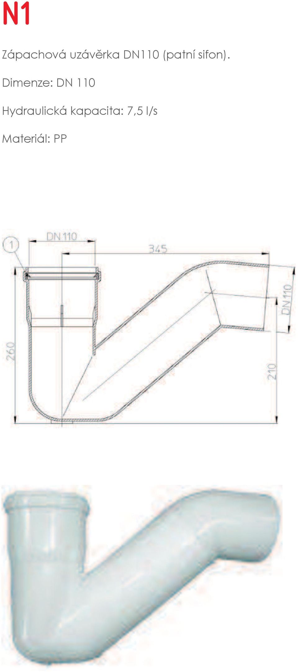 Dimenze: DN 110