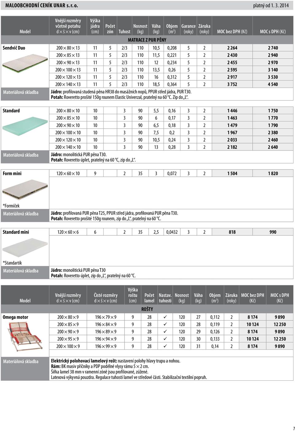 PUR T30. Potah: Roveretto prošité 150g rounem Elastic Univerzal, pratelný na 60 C. Zip do L.