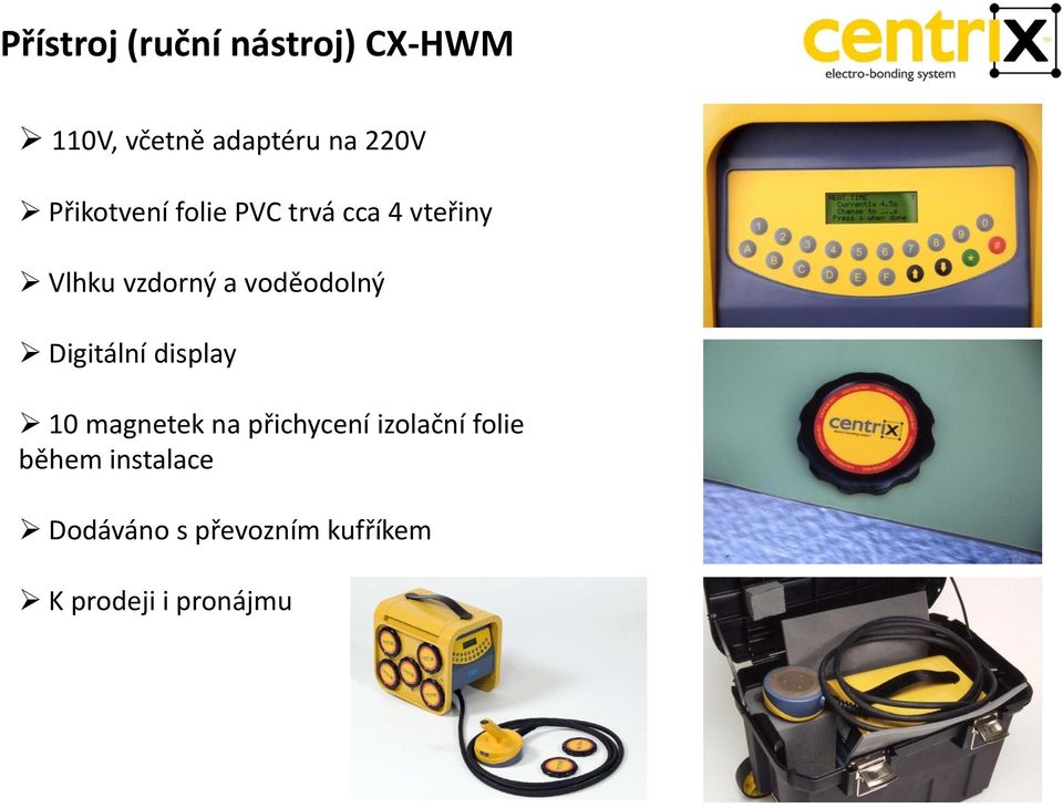 voděodolný Digitální display 10 magnetek na přichycení izolační