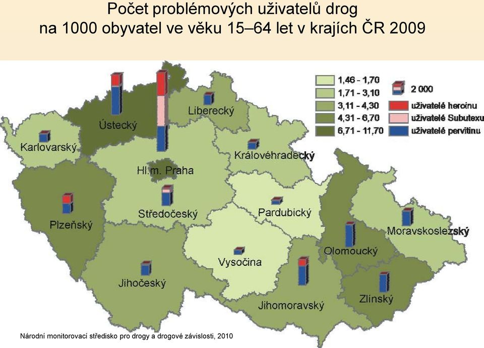 krajích ČR 2009 Národní monitorovací