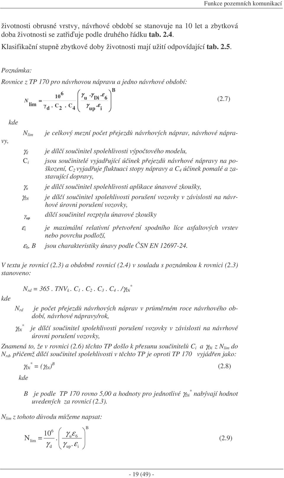 C. = γ ε d 2 4 up i N (2.