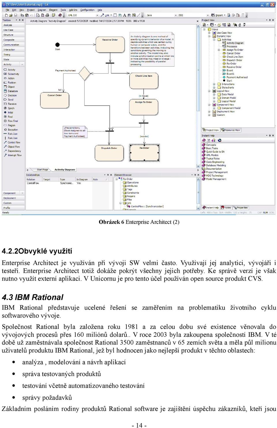 3 IBM Rational IBM Rational představuje ucelené řešení se zaměřením na problematiku životního cyklu softwarového vývoje.