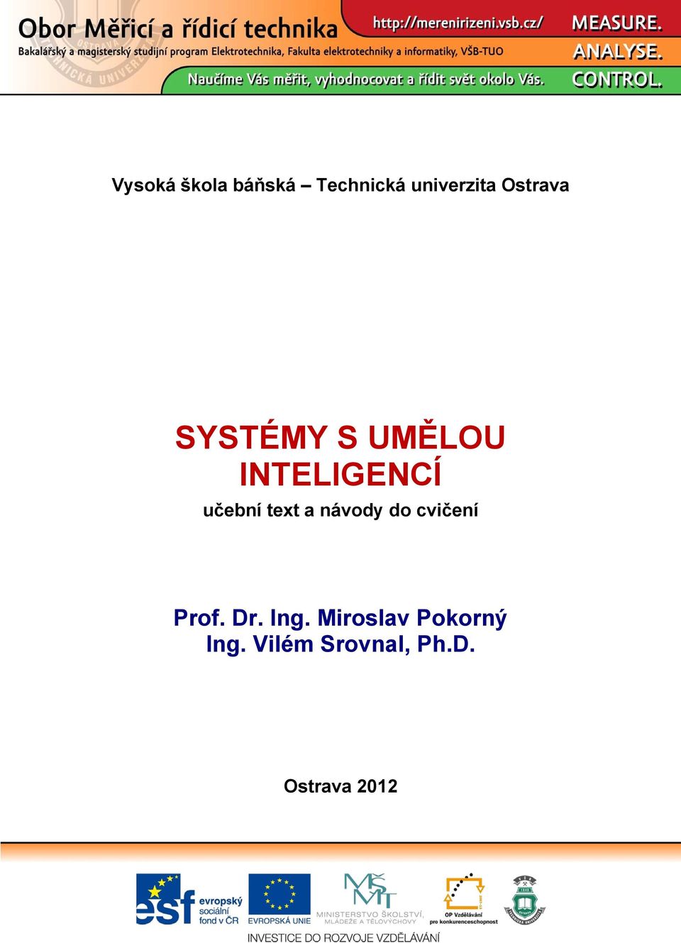 text a návody do cvičení Prof. Dr. Ing.