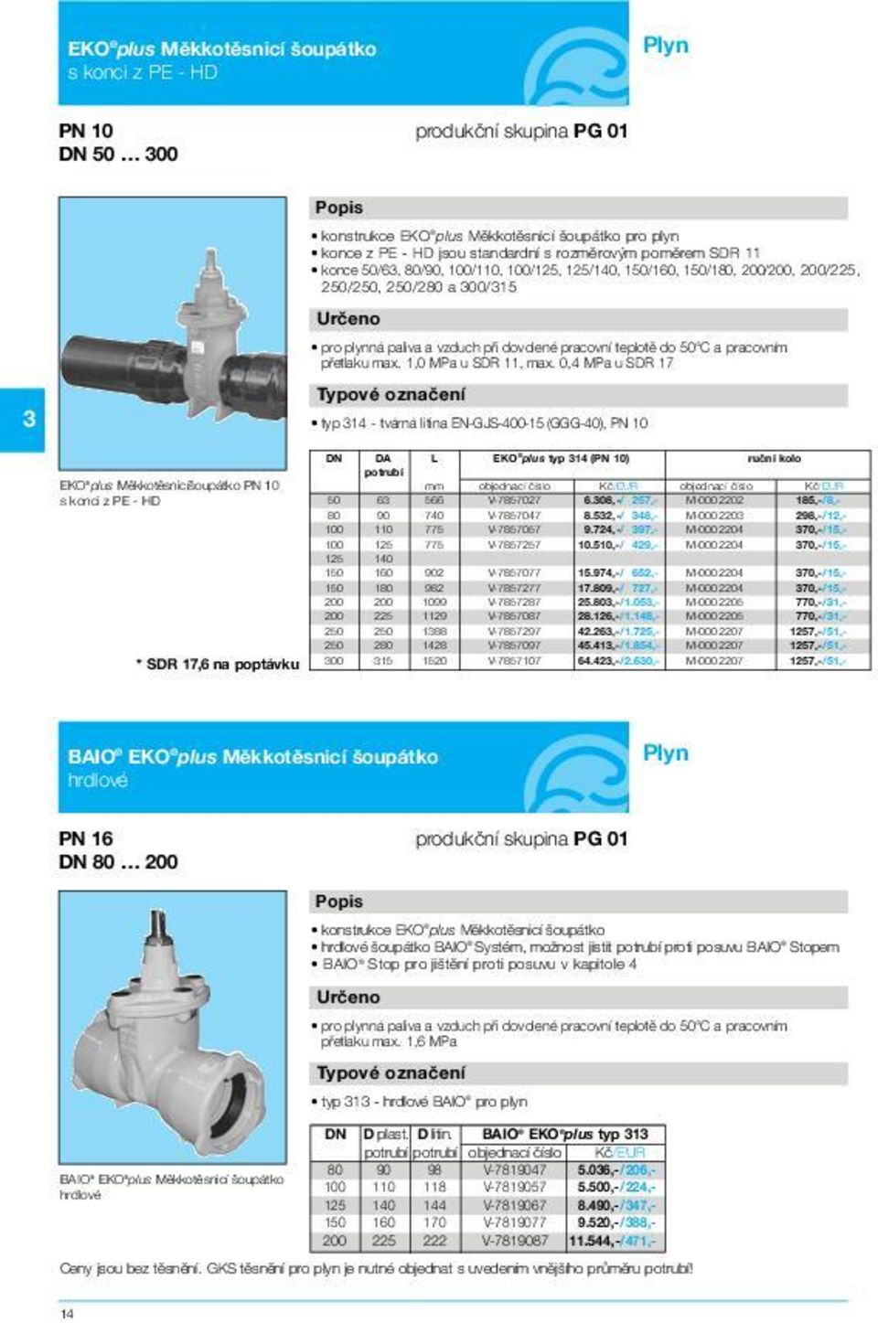 pracovní teplotû do 50 C a pracovním pfietlaku max. 1,0 MPa u SDR 11, max.