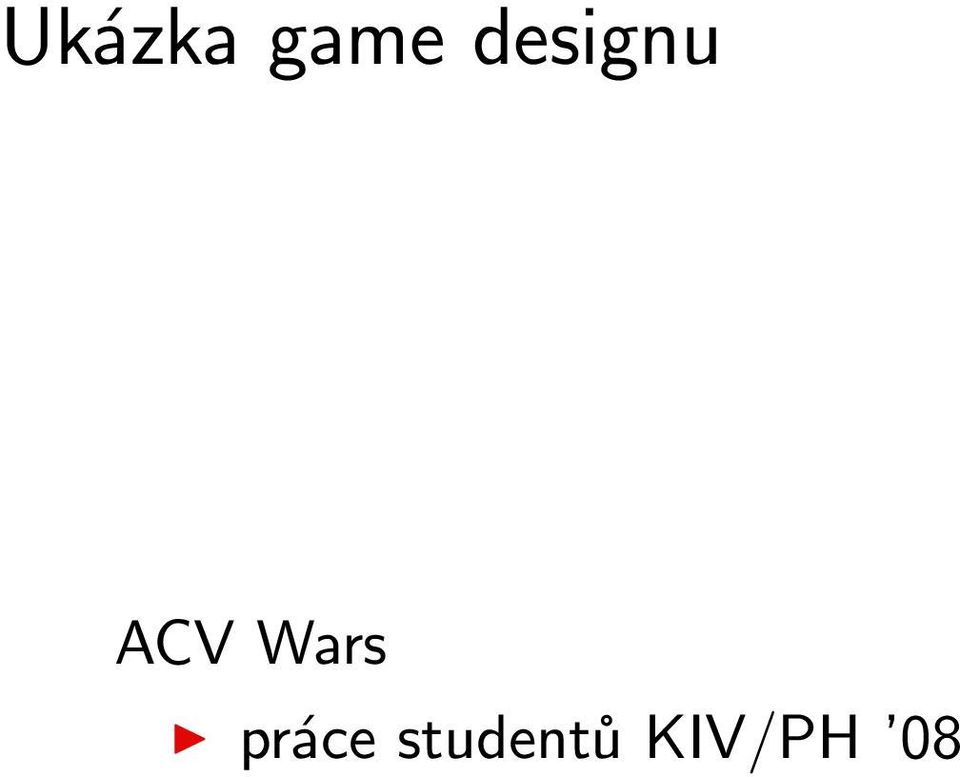 Wars práce