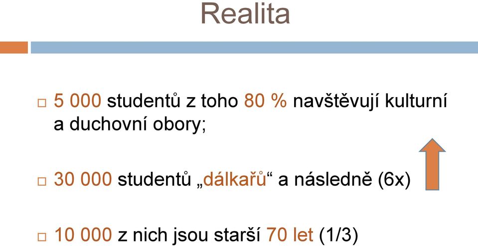 30 000 studentů dálkařů a následně