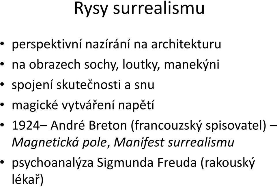 napětí 1924 André Breton (francouzský spisovatel) Magnetická pole,