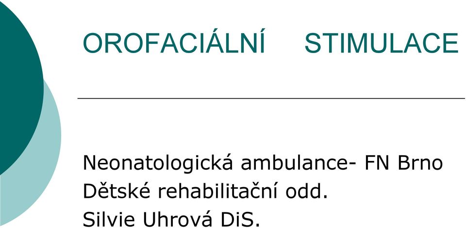 ambulance- FN Brno