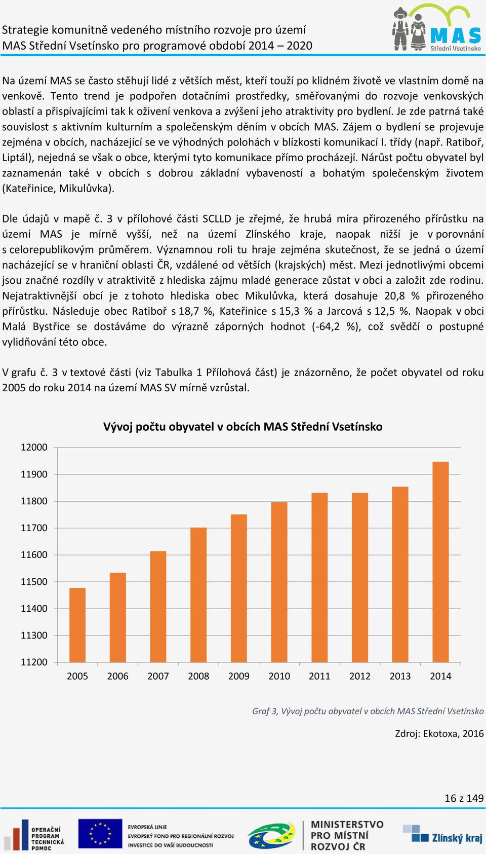 Je zde patrná také souvislost s aktivním kulturním a společenským děním v obcích MAS. Zájem o bydlení se projevuje zejména v obcích, nacházející se ve výhodných polohách v blízkosti komunikací I.