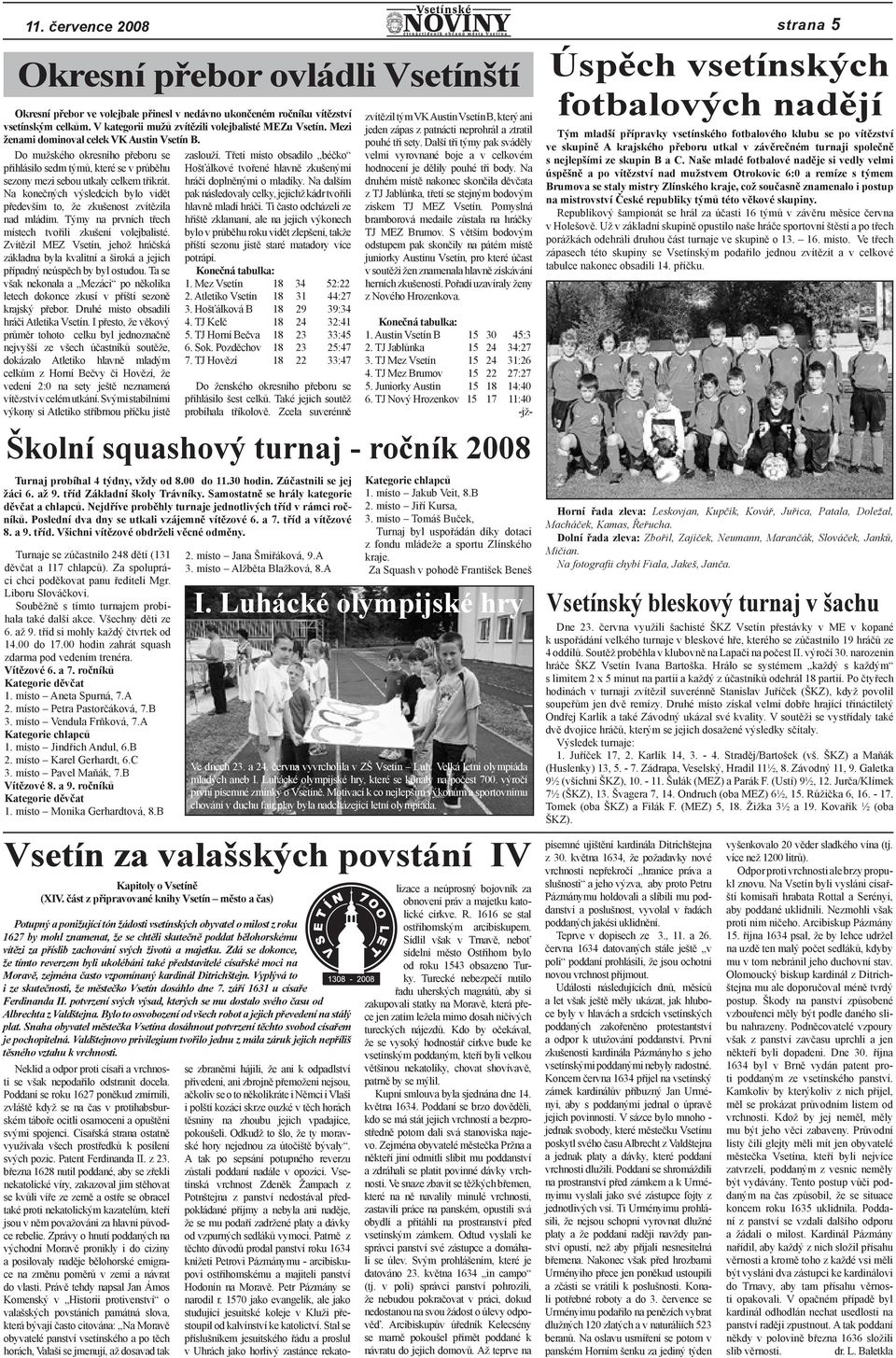 Na konečných výsledcích bylo vidět především to, že zkušenost zvítězila nad mládím. Týmy na prvních třech místech tvořili zkušení volejbalisté.