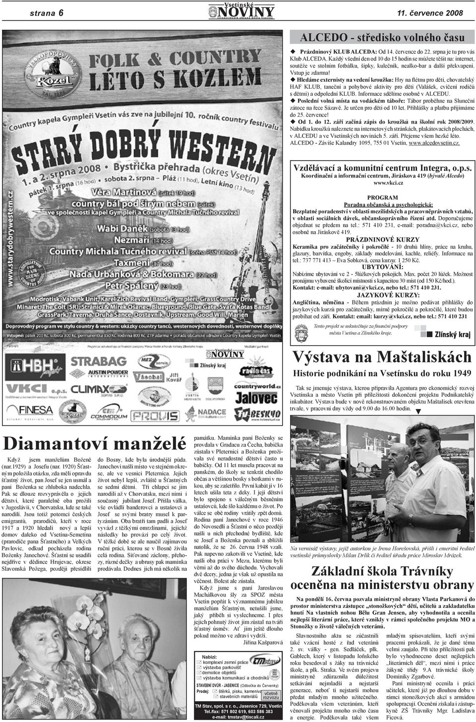 Hledáme externisty na vedení kroužku: Hry na flétnu pro děti, chovatelský HAF KLUB, taneční a pohybové aktivity pro děti (Valášek, cvičení rodičů s dětmi) a odpolední KLUB.
