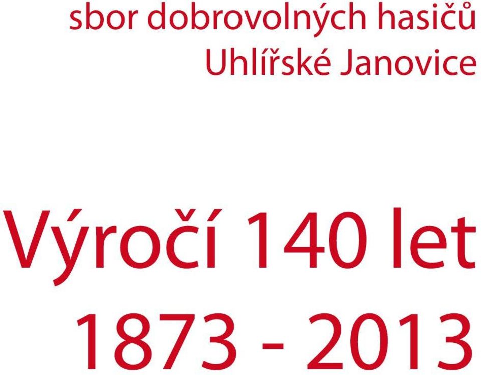 hasičů Uhlířské