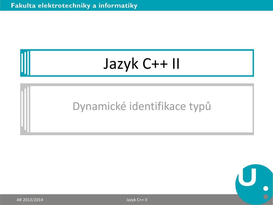 identifikace