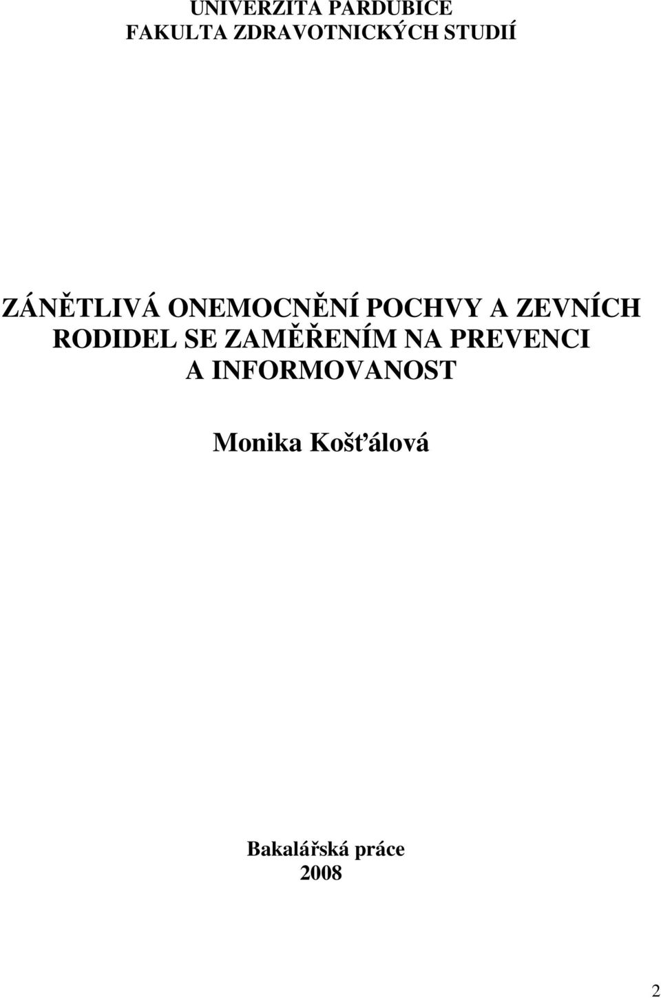 RODIDEL SE ZAMĚŘENÍM NA PREVENCI A