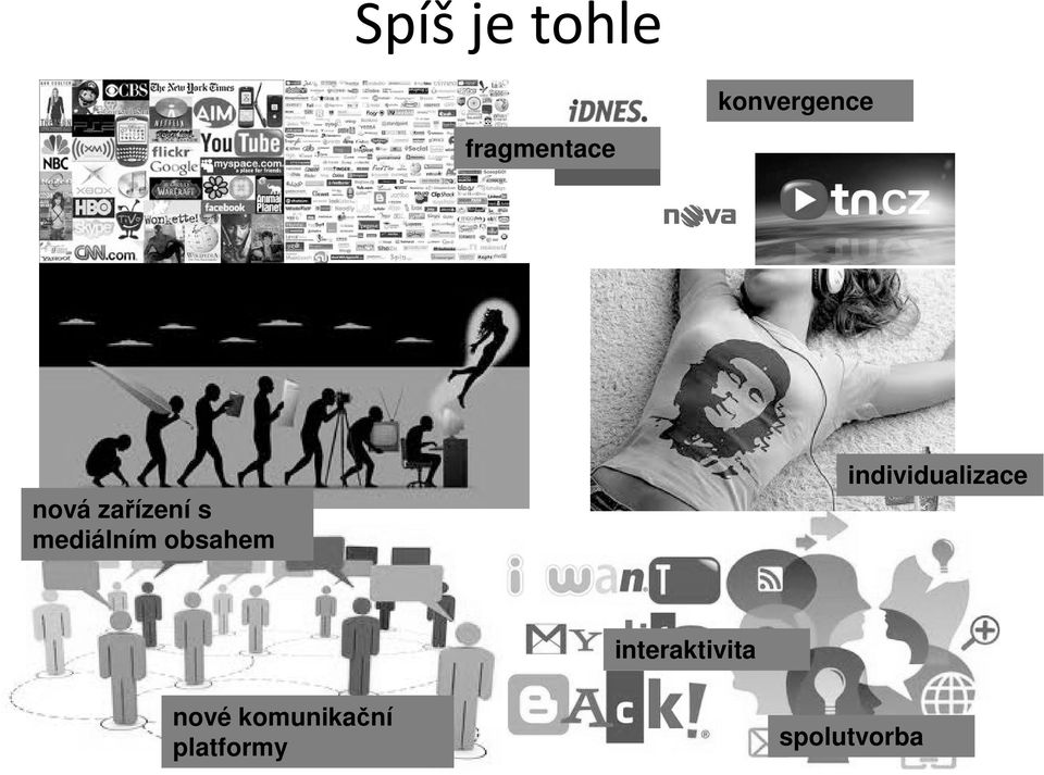 mediálním obsahem individualizace