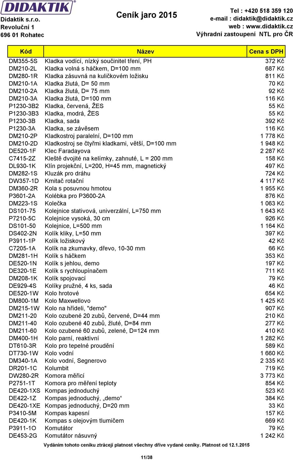 závěsem 116 Kč DM210-2P Kladkostroj paralelní, D=100 mm 1 778 Kč DM210-2D Kladkostroj se čtyřmi kladkami, větší, D=100 mm 1 948 Kč DE520-1F Klec Faradayova 2 287 Kč C7415-2Z Kleště dvojité na
