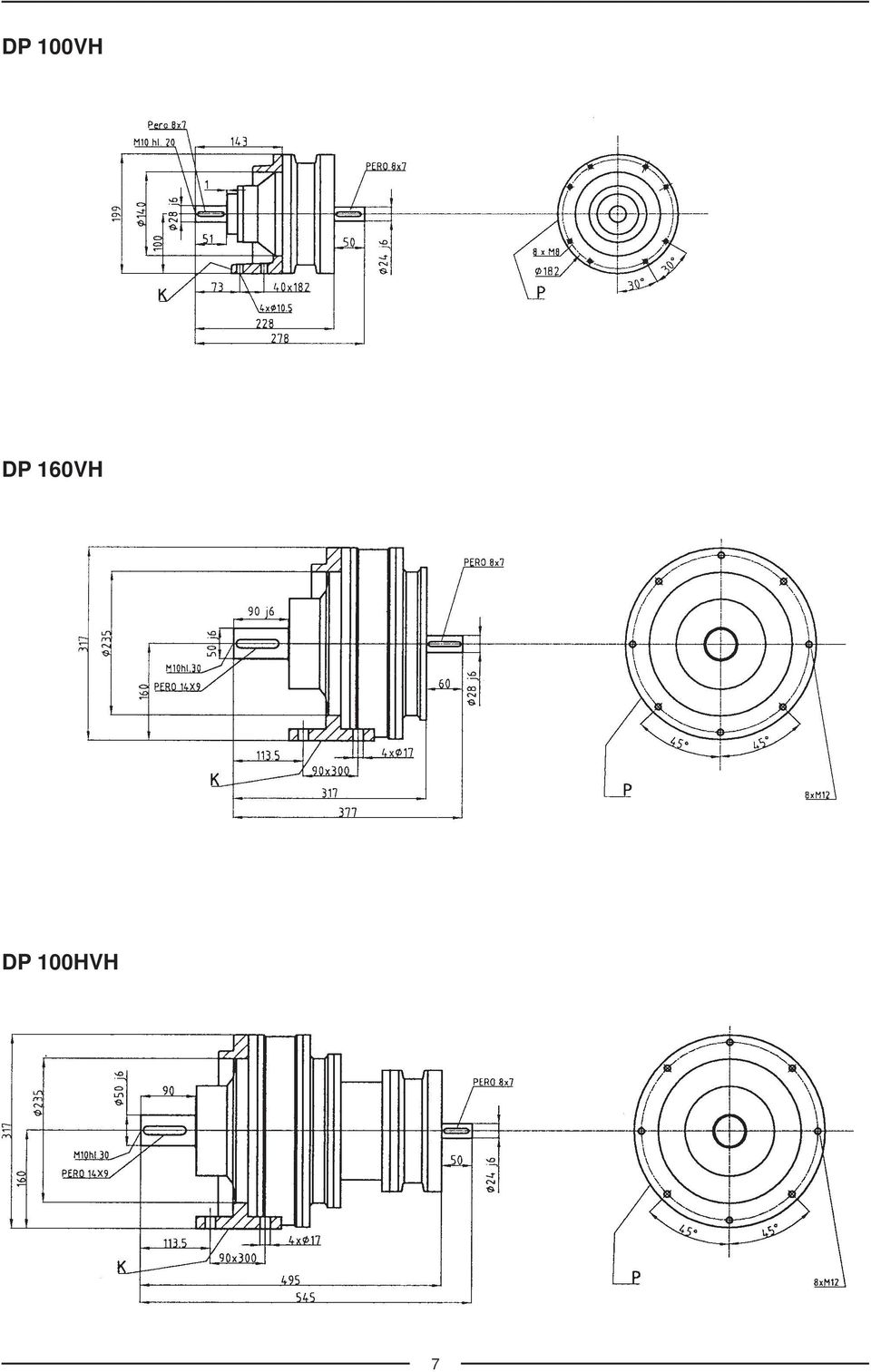 DP 100HVH