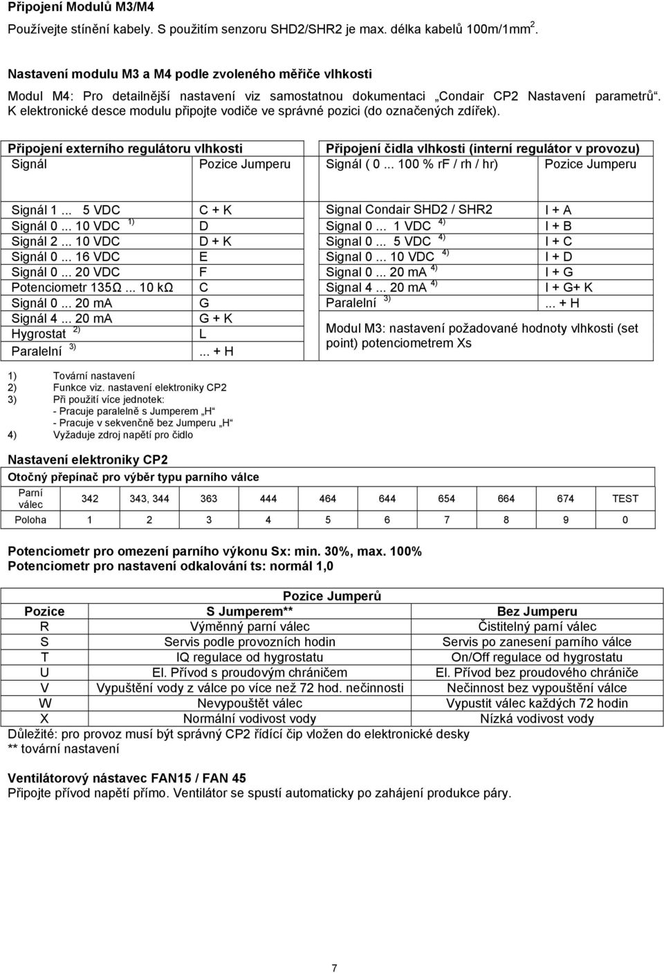 K elektronické desce modulu připojte vodiče ve správné pozici (do označených zdířek).