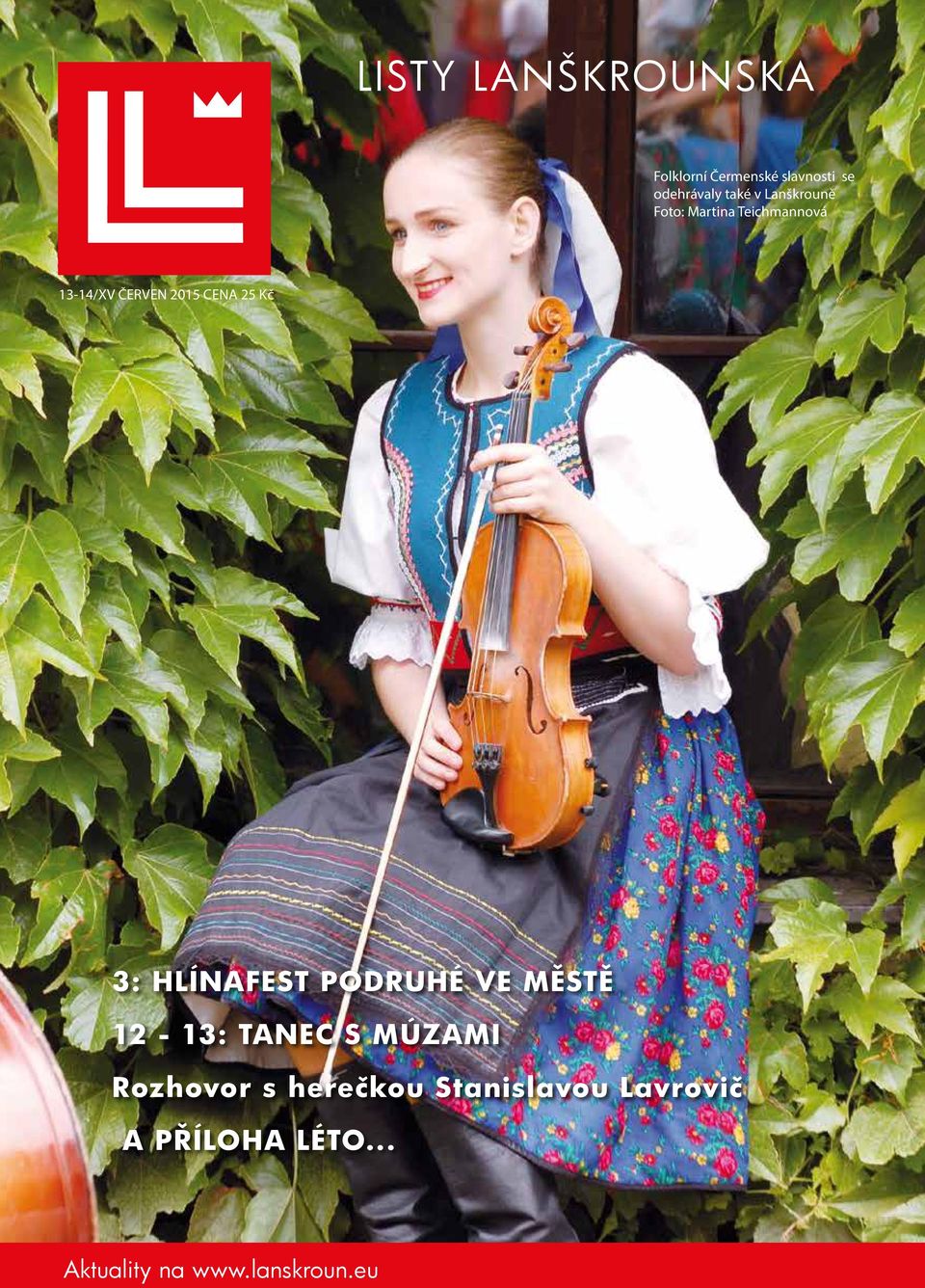 3: HLÍNAFEST PODRUHÉ VE MĚSTĚ 12-13: TANEC S MÚZAMI Rozhovor s