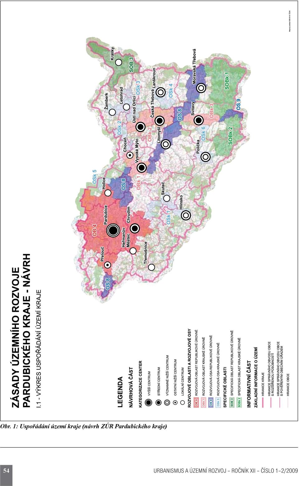 kraje) 54 URBANISMUS A ÚZEMNÍ