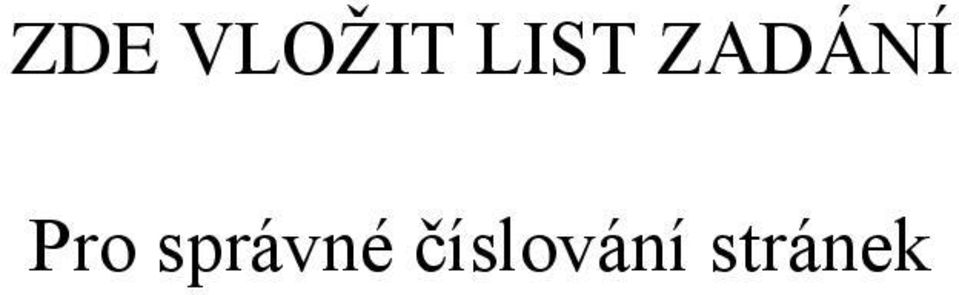 Pro správné