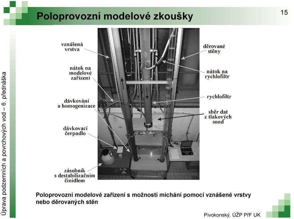 zařízení s možností míchání