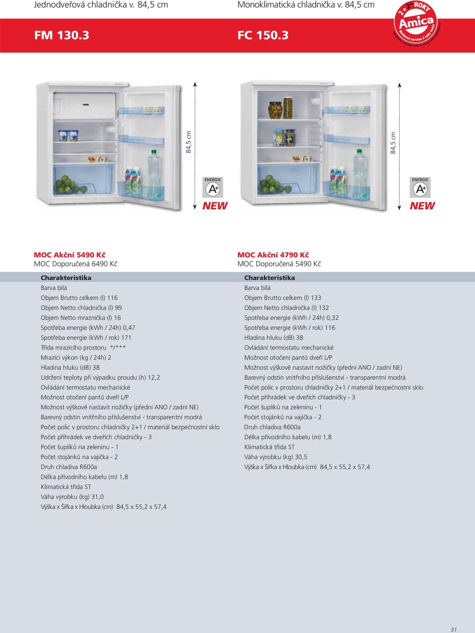 chladnička (l) 132 Objem Netto mraznička (l) 16 Spotřeba energie (kwh / 24h) 0,32 Spotřeba energie (kwh / 24h) 0,47 Spotřeba energie (kwh / rok) 116 Spotřeba energie (kwh / rok) 171 Hladina hluku