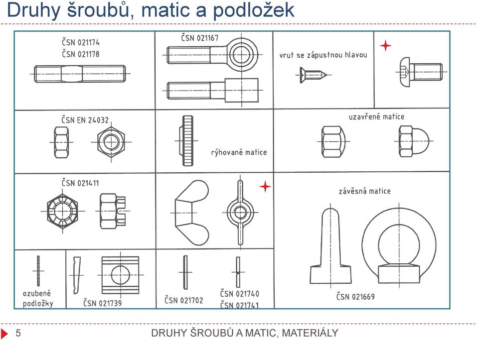 podložek 5