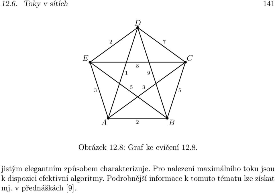 Pro nalezení maximálního toku jsou k dispozici efektivní