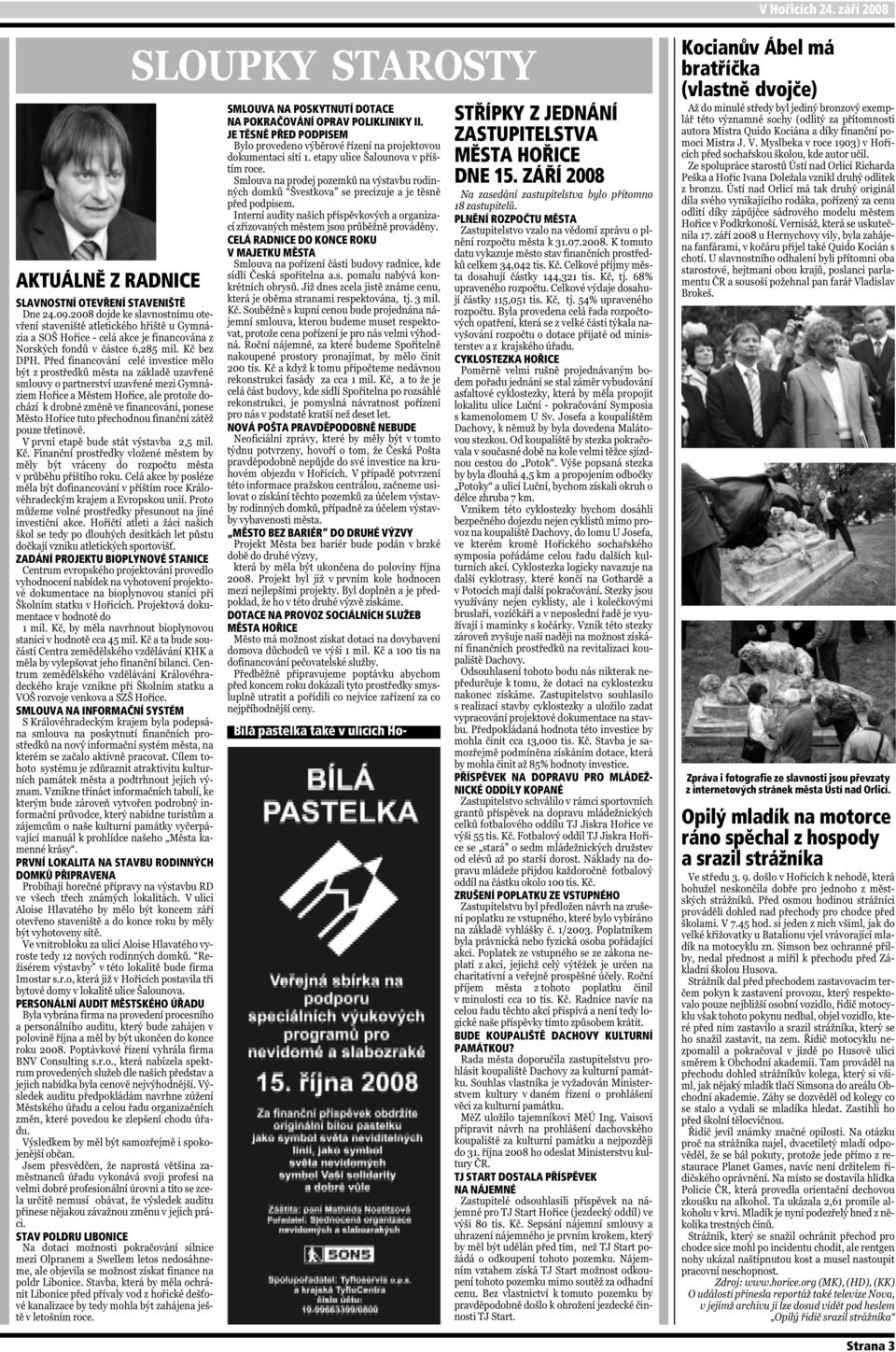 MĚSTSKÉHO ÚŘADU STAV POLDRU LIBONICE SMLOUVA NA POSKYTNUTÍ DOTACE NA POKRAČOVÁNÍ OPRAV POLIKLINIKY II.