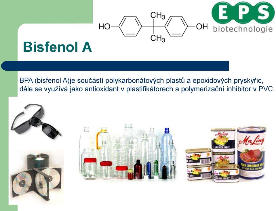 pryskyřic, dále se využívá jako antioxidant