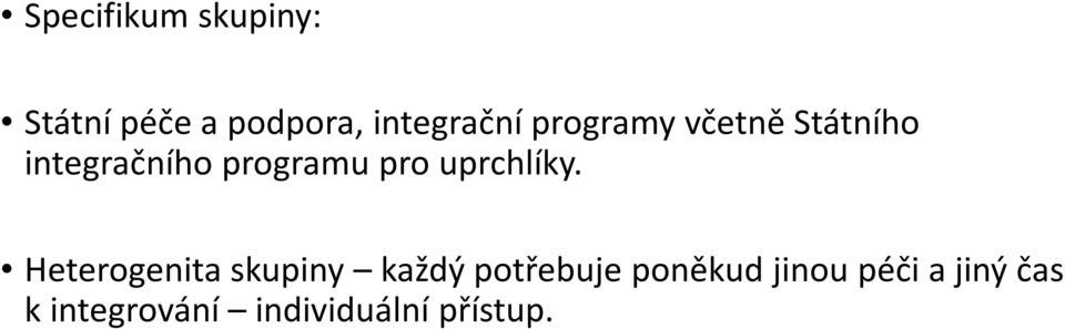 uprchlíky.