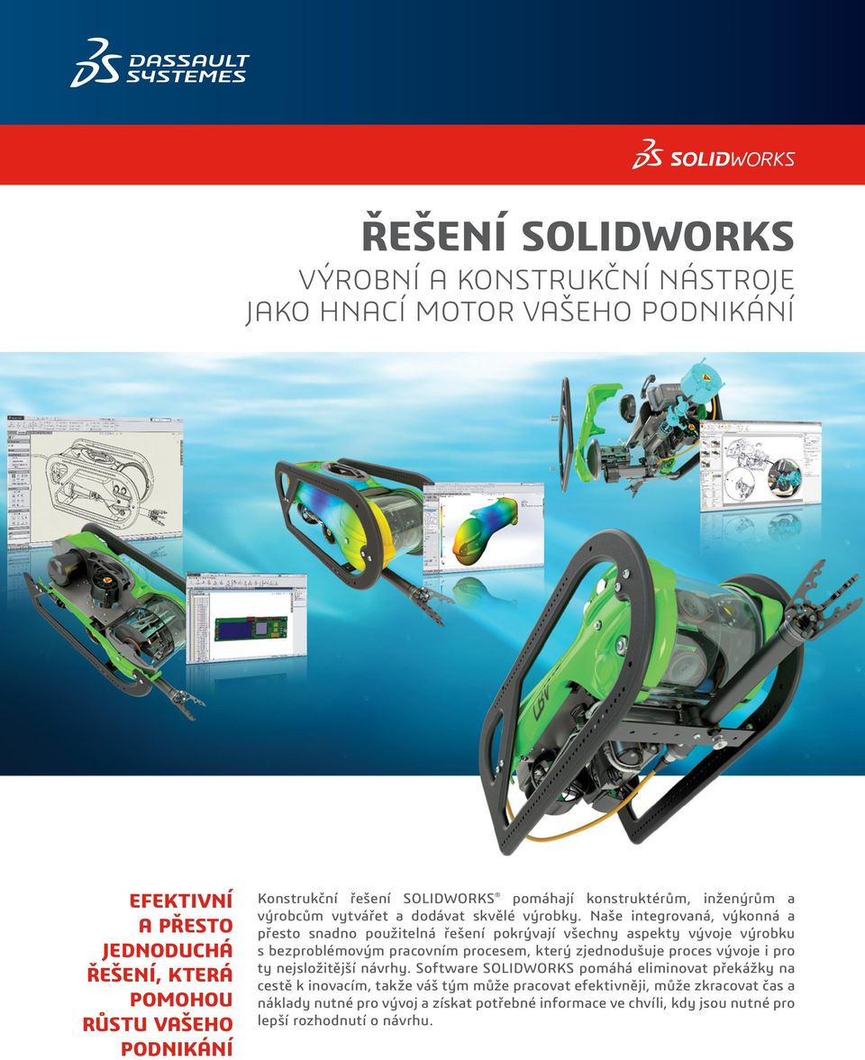 ŘEŠENÍ SOLIDWORKS VÝROBNÍ A KONSTRUKČNÍ NÁSTROJE JAKO HNACÍ MOTOR VAŠEHO  PODNIKÁNÍ - PDF Free Download