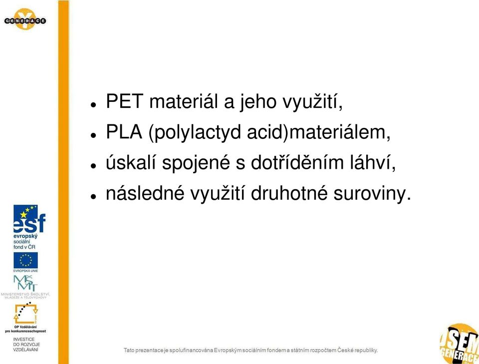 úskalí spojené s dotříděním