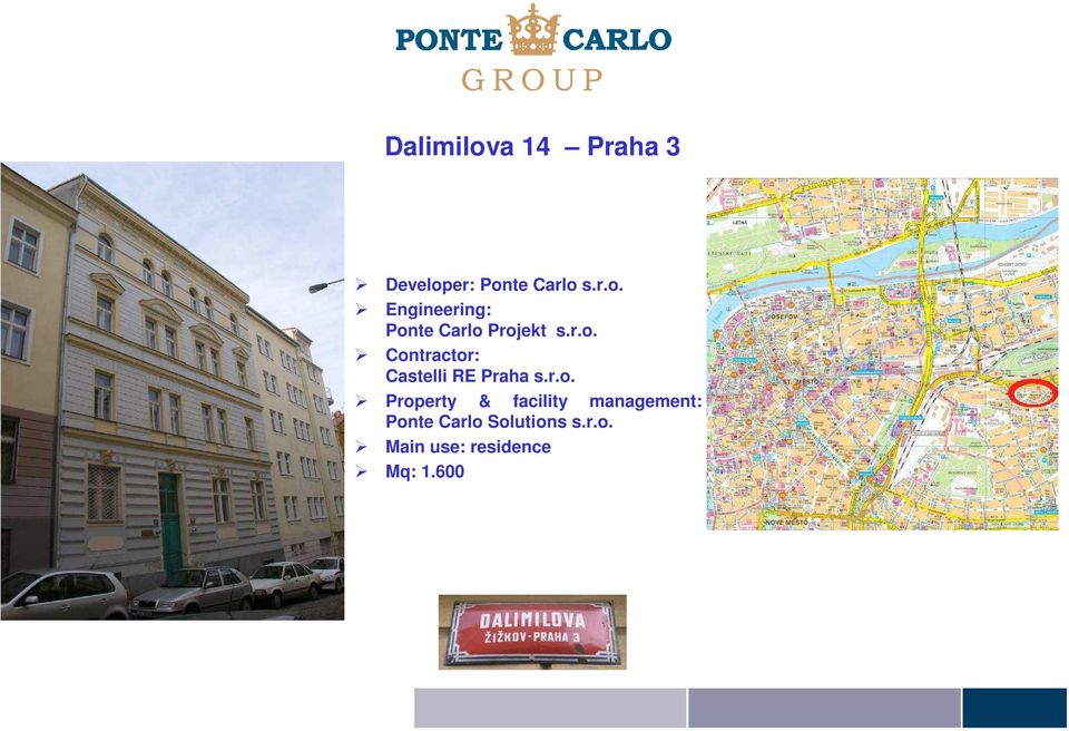 r.o. Property & facility management: Ponte