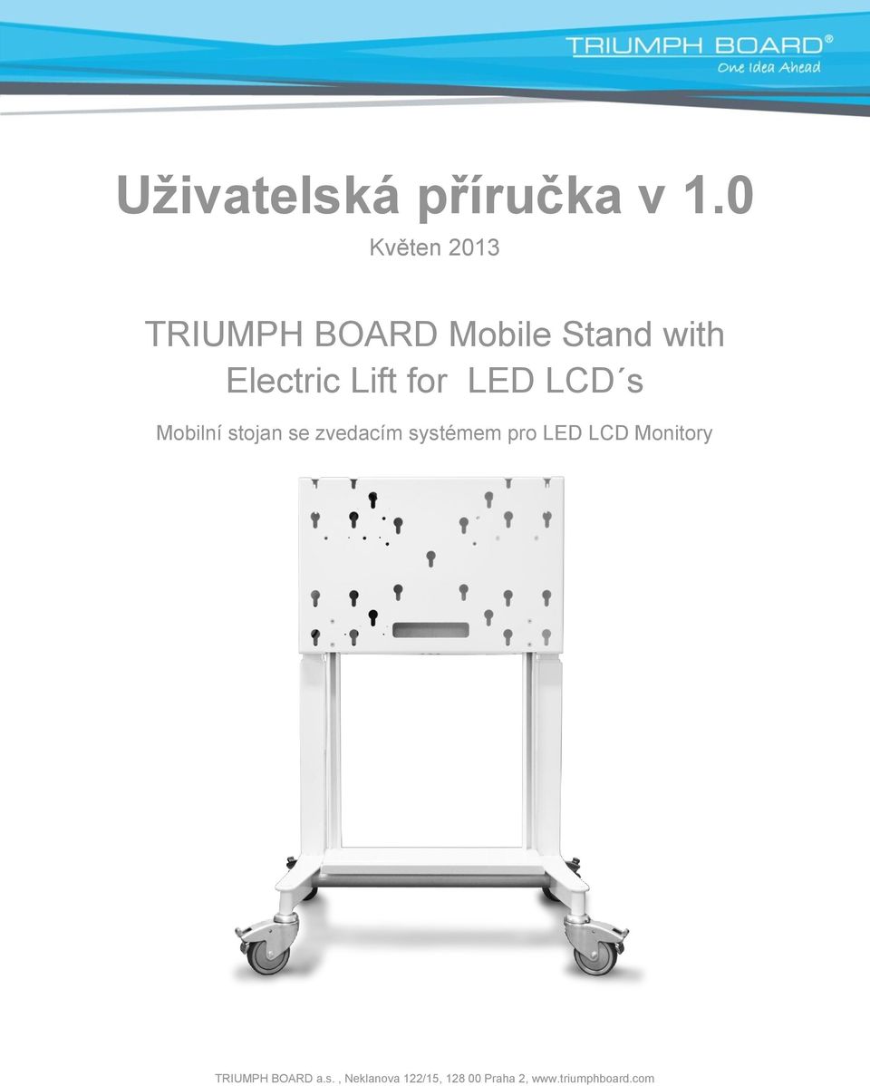 Lift for LED LCD s Mobilní stojan se zvedacím systémem