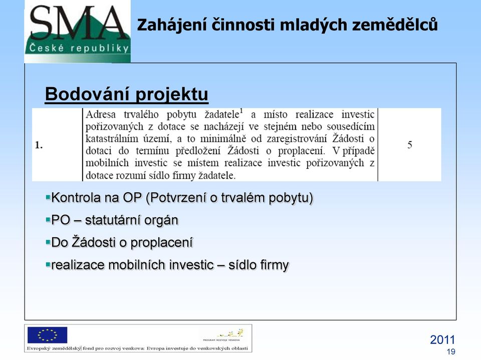 statutární orgán Do Ţádosti o