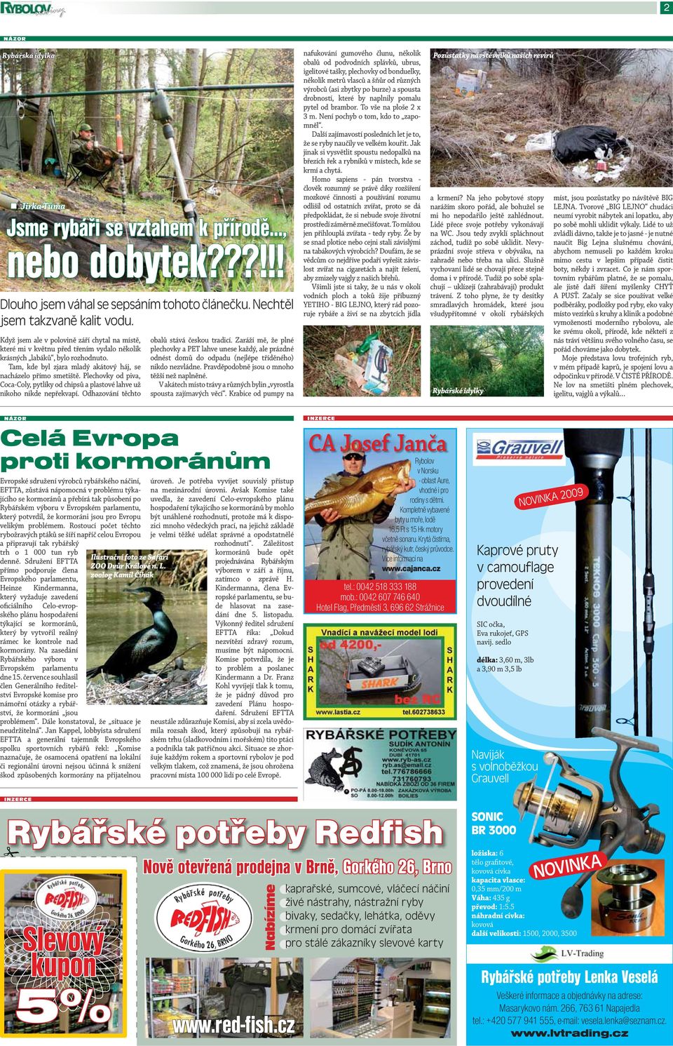 noviny platýze obecného v Norsku Informační noviny časopisu RYBOLOV Velká  rybářská soutěž časopisu RYBOLOV a firmy DOC Fishing - PDF Stažení zdarma