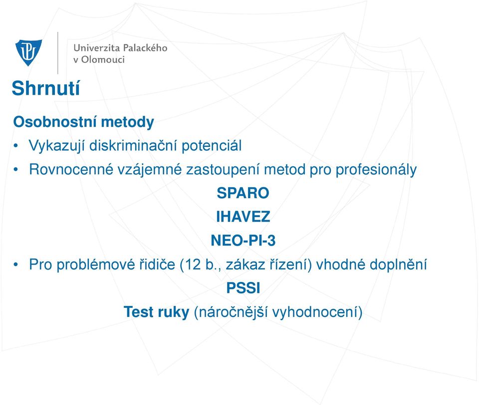 SPARO IHAVEZ NEO-PI-3 Pro problémové řidiče (12 b.