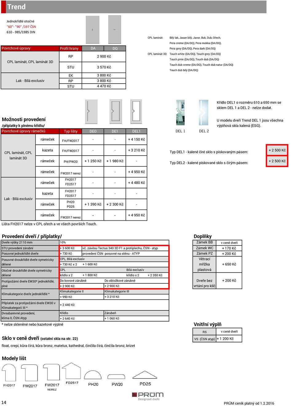 (DA/DQ) EK RP 4 470 Kč DEL1 o rozměru 610 a 650 mm se sklem DEL 1 a DEL 2 - nelze dodat.