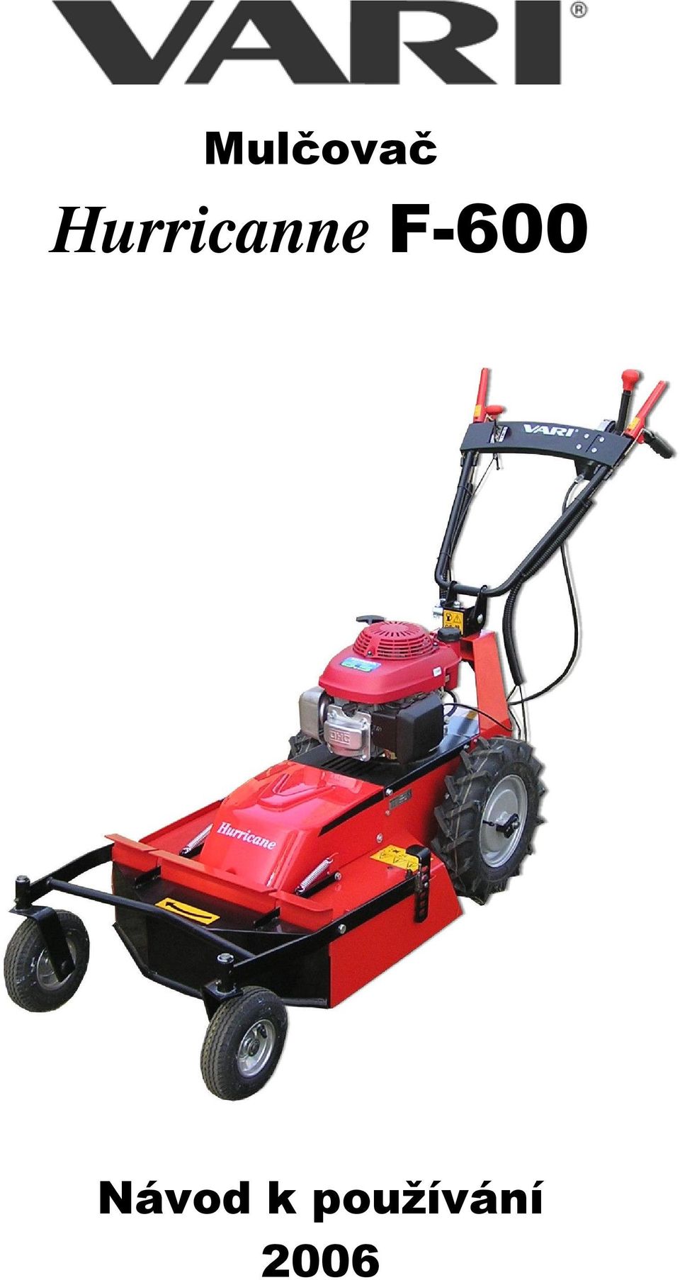 F-600 Návod