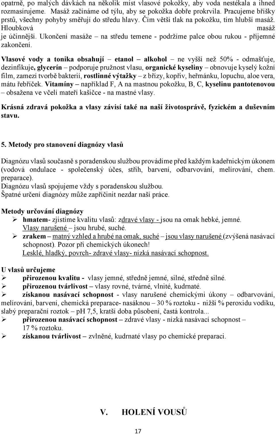 Ukončení masáže na středu temene - podržíme palce obou rukou - příjemné zakončení.