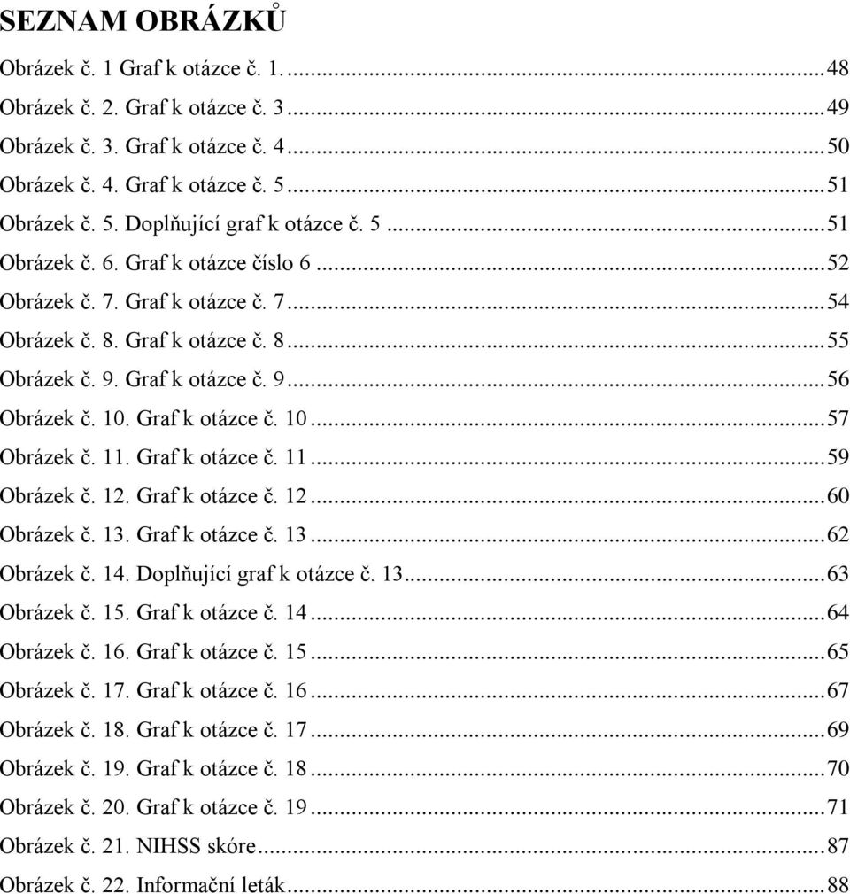 11. Graf k otázce č. 11... 59 Obrázek č. 12. Graf k otázce č. 12... 60 Obrázek č. 13. Graf k otázce č. 13... 62 Obrázek č. 14. Doplňující graf k otázce č. 13... 63 Obrázek č. 15. Graf k otázce č. 14... 64 Obrázek č.