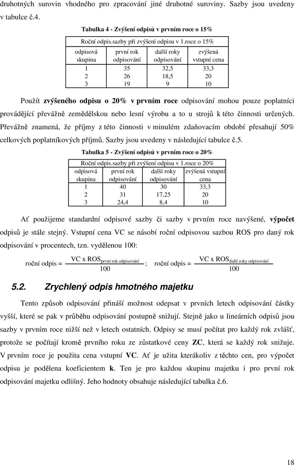 poplatníci provádějící převážně zemědělskou nebo lesní výrobu a to u strojů k této činnosti určených.