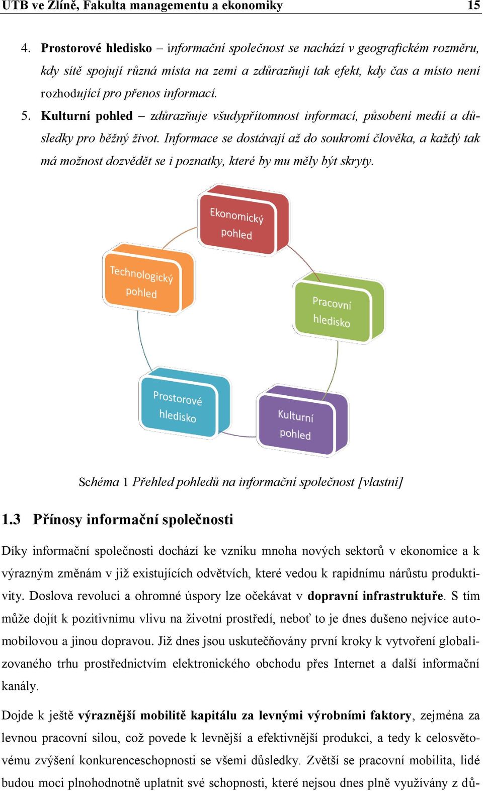 Kulturní pohled zdůrazňuje všudypřítomnost informací, působení medií a důsledky pro běžný život.