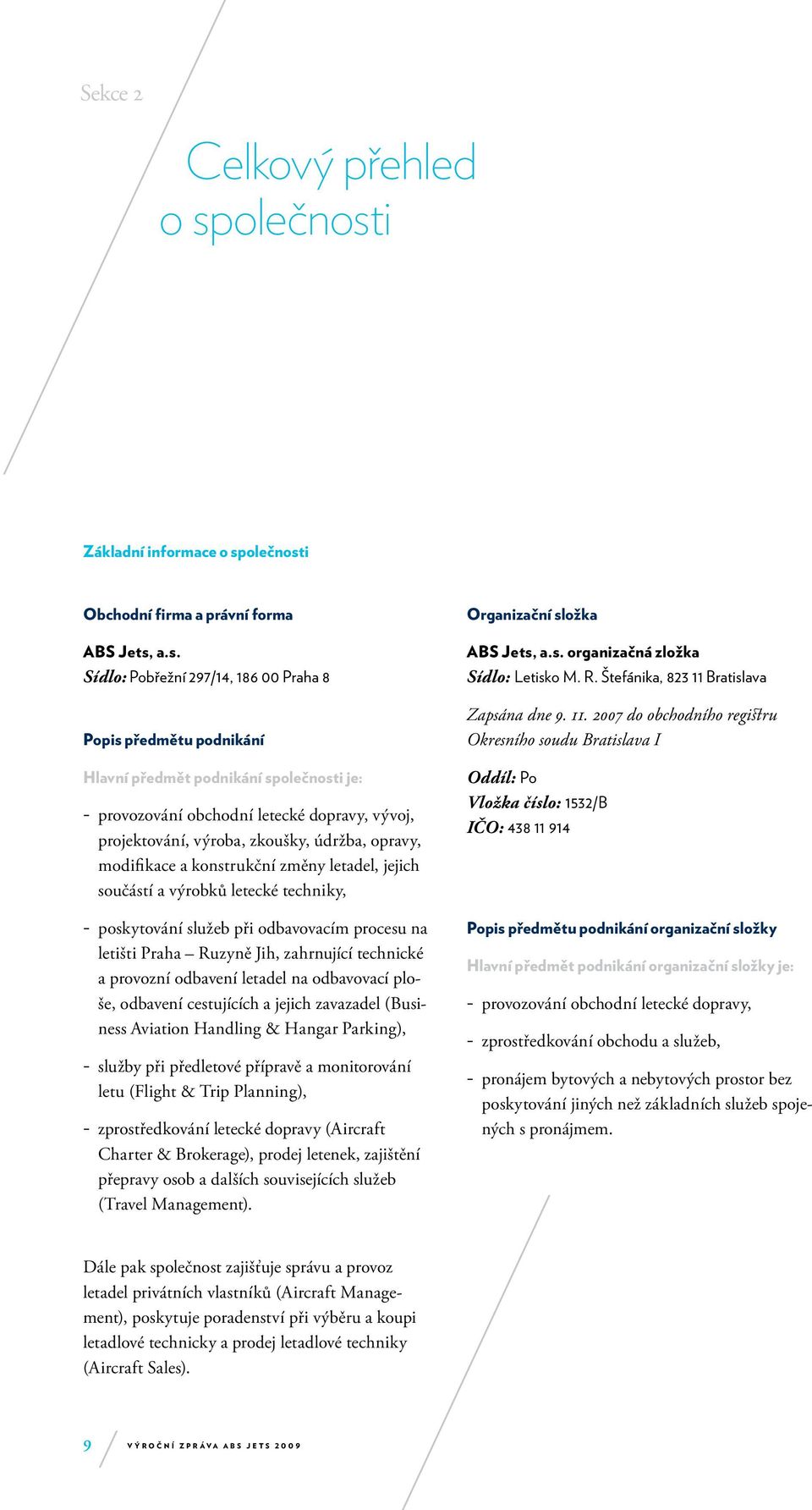 i Základní informace o sp