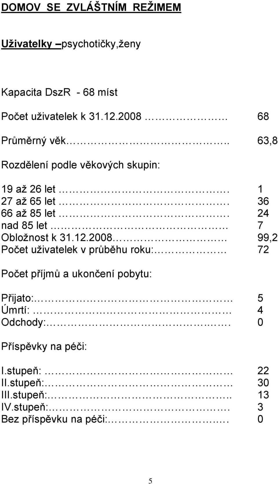 24 nad 85 let 7 Obloţnost k 31.12.